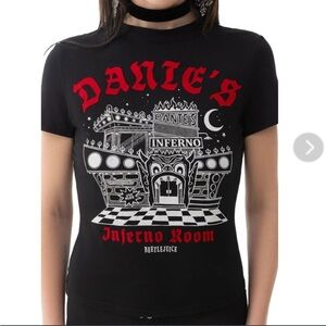 Killstar - Beetlejuice - Dante's Inferno Fitted Shirt
